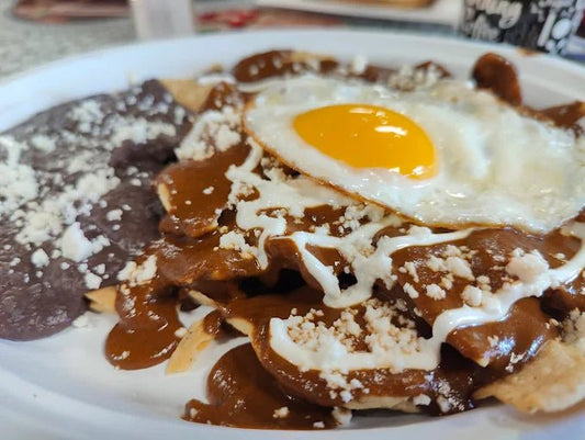 Chilaquiles - La Concheria Cafe