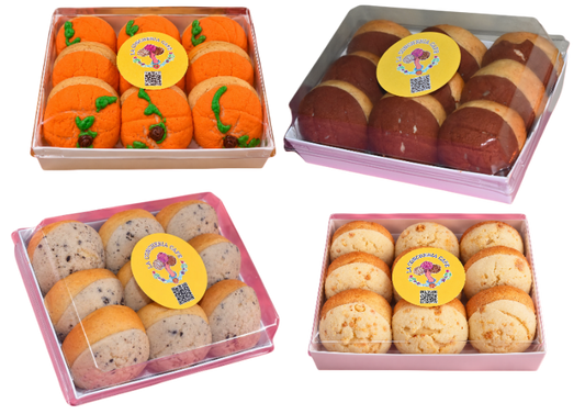 Concha Variety Bundle – 36 Conchas (4 × 9-Packs) - La Concheria Cafe