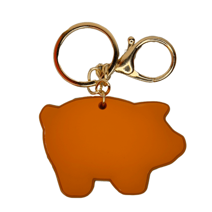 Pan Dulce Concha Key Chain (Soft Rubber) - La Concheria Cafe