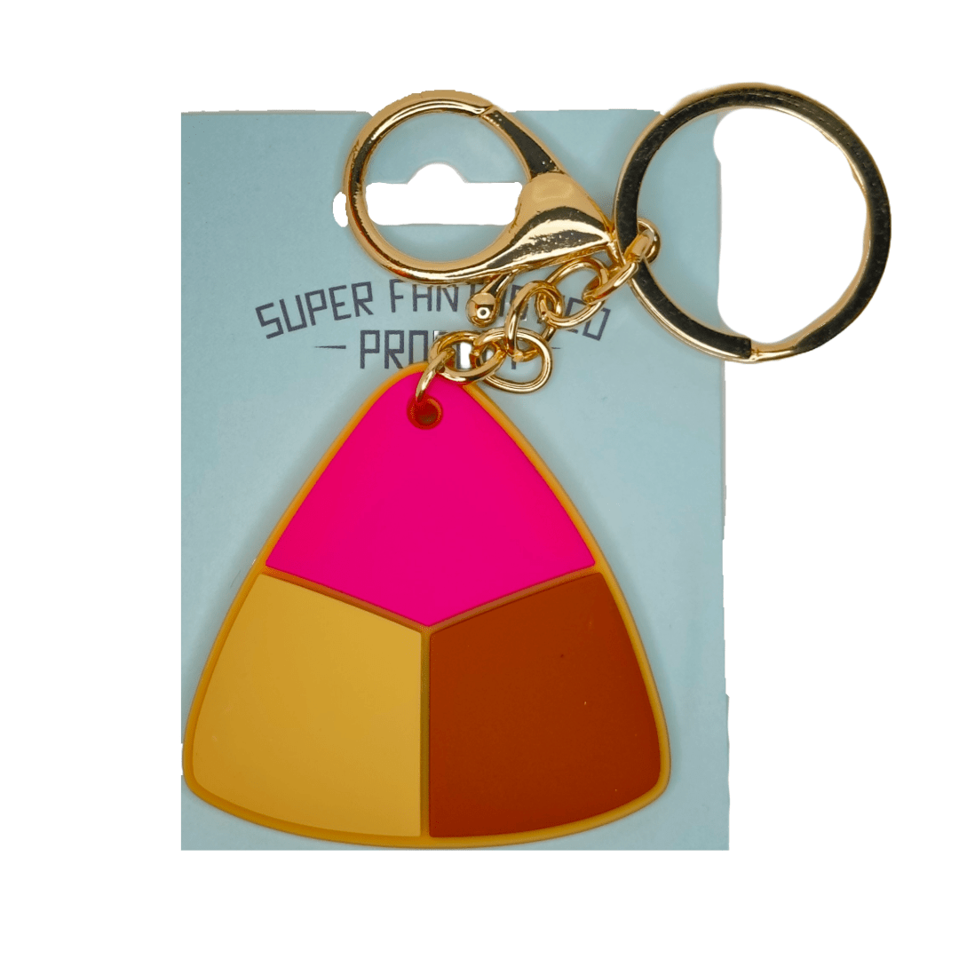 Pan Dulce Concha Key Chain (Soft Rubber) - La Concheria Cafe