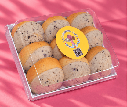 Oreo Conchas – Cookies & Cream (9-Pack) - La Concheria Cafe